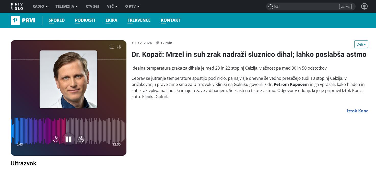 Hladen zrak in astma